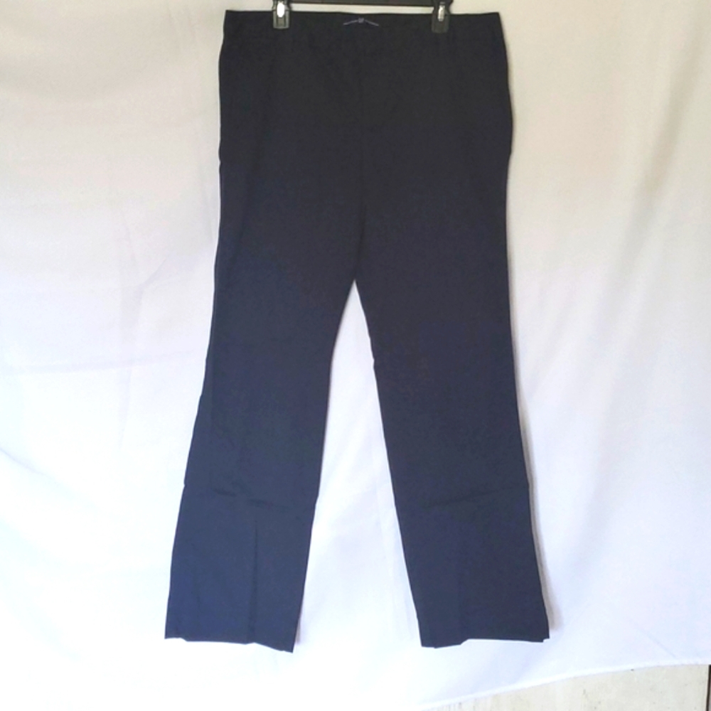 Gap Black Straight Leg Dress Pants Size 14 Long